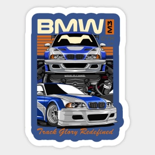 BMW GTR Admiration Sticker